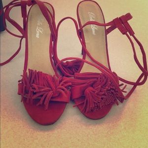 Red Bella Luna heels